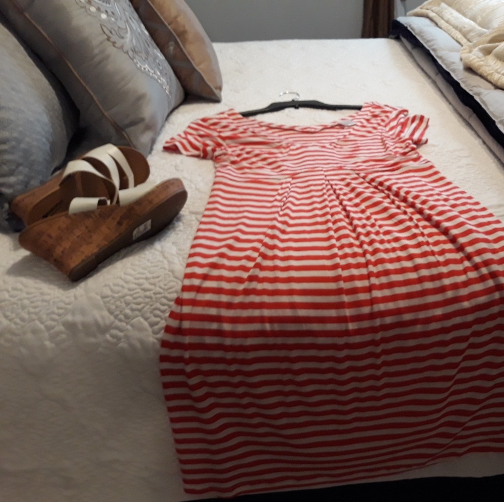 striped dress